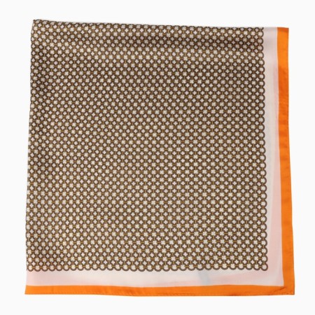 Women's scarf minku rr 70*70 cm, col. orange-2
