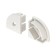 Set of plugs for the profile alm008s, 10 pcs