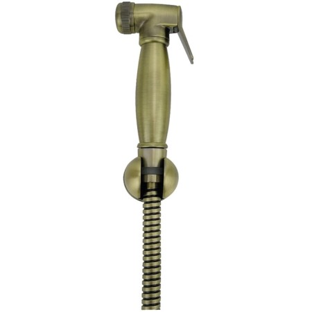 Set for the hygienic shower Lemark LM8087B, watering can, hose, holder, brass