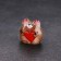 Souvenir "Kitten Venya", with a heart 3.5 × 3 cm, selenite