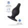 Anal sleeve Erotist SPADE L, MELLERSPAN, Black Color, 11 cm