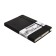 Sketchmarker sketchbook, 130 x 210 mm, 80 sheets, solid cover of artificial leather, black, block 140 g/m2