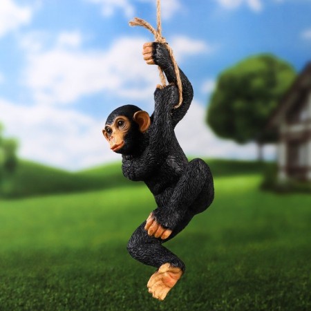 Suspended decor "Monkey" 11x14x31cm-2
