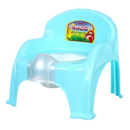 Pot children's "duckling" light turquoise / white 310x295x280mm