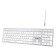Keyboard A4Tech FSTYLER FBX50C white USB wireless BT/Radio Slim Multimedia (FBX50C WH 103388