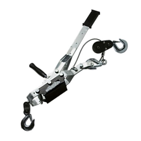 Matrix winch, lever, thrust is 2 tons, lifting 0.8 tons, single ratchet wheel