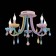 Ceiling Ceiling ST LUCE. SL1700.782.05. Fiata. 5x40 watts, E14, 58x58x45 cm, colorful color