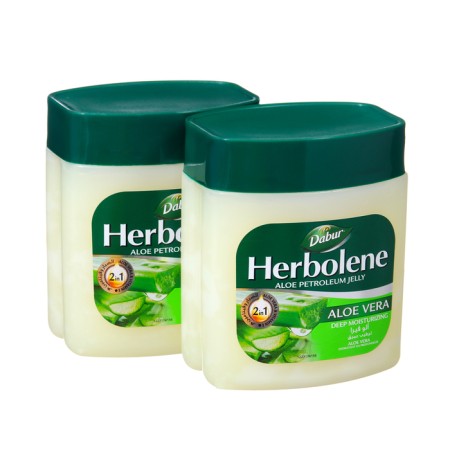 Vaseline for Dabur Herbolene Aloe Vera and Vitamin E, moisturizing, 2 pcs 115 ml