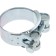 The clamp zein English, diameter 44-47 mm, width 22 mm, galvanized