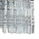 Suspended Indigo, 12032/8p Chrome. 8x40W, E14, 600x600x310/1310 mm