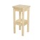 Bar stool, 400 × 400 × 800 mm, pine array, without coating