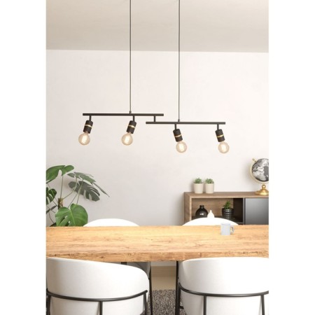 Suspended ceiling lamp Lurone, 4x10W E27-1