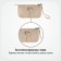 Sofia Mini -22x13x4.5 cm, 7 pockets (beige)