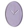 Watch Wall Interior "Classics", silent, D-25 cm, lilac, aa