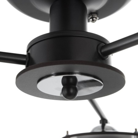 Chase "Agan" E27 3x60W Black-Serebly 53x53x30 cm Bayerlux-3