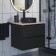Sink uperwood Round, invoice, 34 cm, round, black