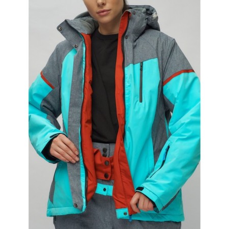 Ski suit, size 58, turquoise color-4