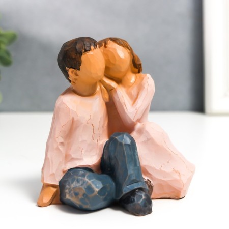 Polystone souvenir "Lovers - Tenderness" Mix 10 cm-2