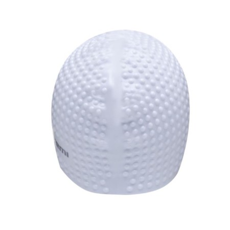 ATEMI BS70 swimming cap, silicone, white color-2