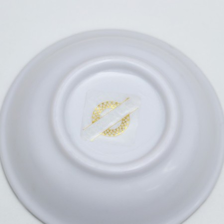 East saucer, d = 7.2 cm, white color-3