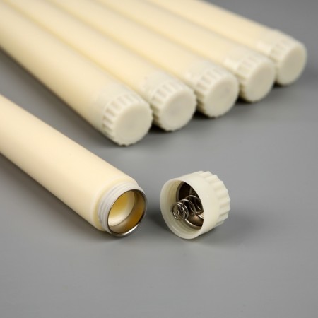 LED candle wax "classics", 2x27 cm, AAAX2 (not in the set), set 6 pcs, t/white-2