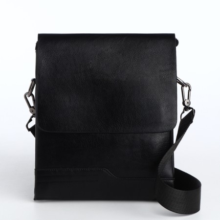 Male bag, black color-3