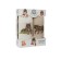 A set of wuffed napkins Diva Afrodita "Tiger", size 40x60 cm, 2 pcs