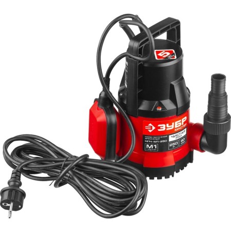 Drainage pump "bison" NPCh-M1-250, 250 watts, 90 l/min, pressure 6 m-2