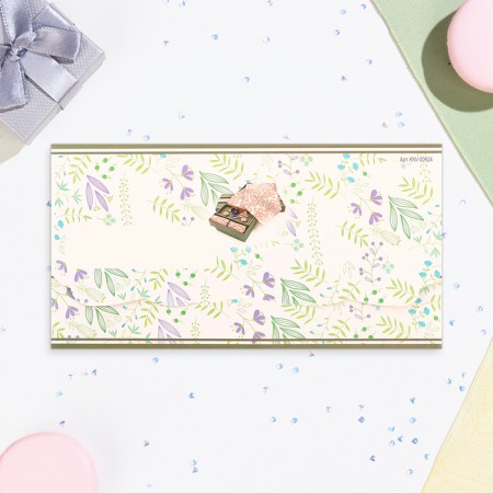 Money envelope "Happy Birthday!" tie and glasses, 18.5 x 8.5 cm-2