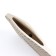 Vase for flowers decorative "sheet", white, 19.5 x 20.7 x 3 cm