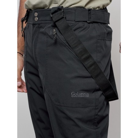 Semi-combineson ski insulated male winter, size 56, dark blue color-8