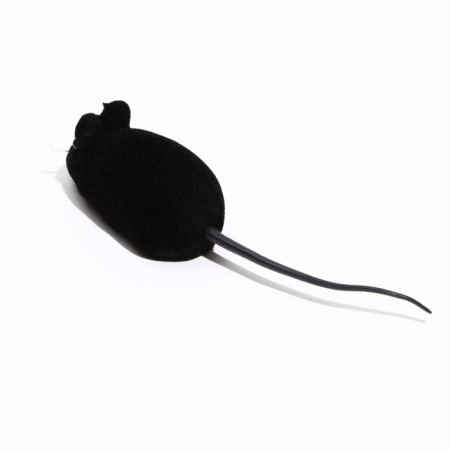 Velvet mouse, 6 cm, black-2