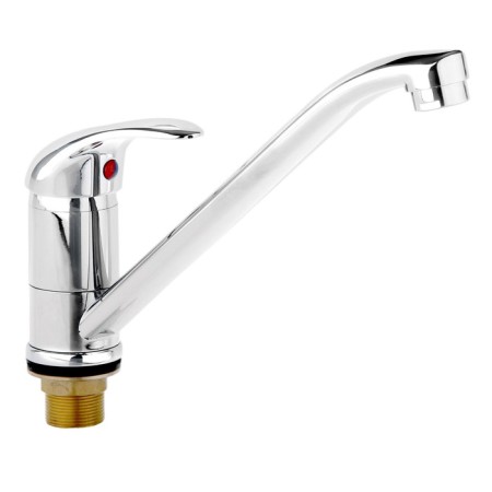 Accoona A4152 kitchen mixer, one -leaf, with a nut, chrome