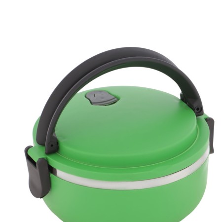 Lunch box with a meal department, food container "Dolyana", 500 ml, 8 x 17 cm, green-3