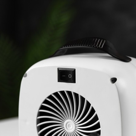 Mini thermal fanbox LTO-01, 500W, 4M2, from the network, white-2