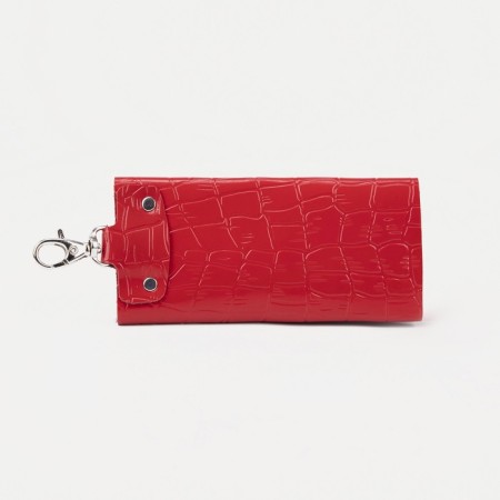 Key on the button, length 11 cm, red color-1