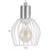 Suspension lamp "Loft" 1x25W E27 white/chrome 12x116x11