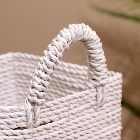 Wicker basket 20x20x25 cm-5