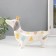 Souvenir Ceramics "Dachshund in the Crown" multi -colored spots 23.2x6.2x15.8 cm