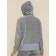 Female sweatshirt, size 42, gray color