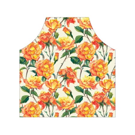 Apron kitchen with a photo print "Flower composition", adjustable, size OS-2