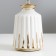 Board lamp "Nicole" E14 40W Gold white 20x20x33cm Risalux