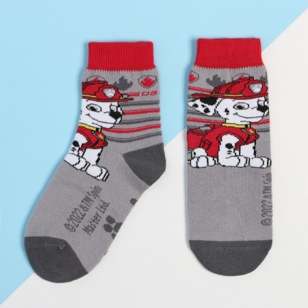 Children's socks PAW PATROL "Marshal", puppy patrol, 14-16 cm-1