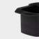 Form for the ice “Square”, silicone, 21.5 × 9.5 × 5 cm, 3 cells (5.2x4.8 cm), black color is black