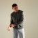 Svitshot of men's minku: Casual Collection Man Graphite Melange color, size 50
