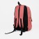 Youth backpack from textiles, 2 parts on lightning, 3 pockets, pink color
