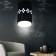 Lamp OL10 LD GX53 BK black, backlight 1 w 1x15W 8x8x12 cm