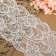 Capricon lace, 90 mm × 3 ± 0.5 m, white color