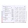 Dated diary 2025, Devente. Flag, a5 168 sheets, a solid cover of leatherette with foam, foil embossing, perforation, liesse, block 70 g/m2