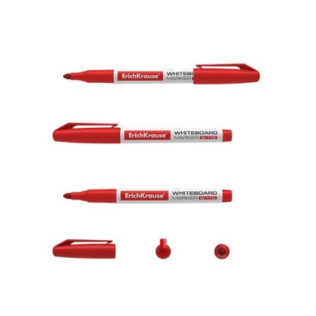 Board marker, 2.0 mm, Erichkrause W-110, Round, Red-2